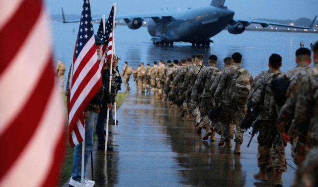 Estados Unidos es uno de los países con mayor cantidad de personal militar activo a nivel internacional. Foto: AFP