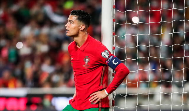 Cristiano Ronaldo disputó los 90 minutos en la derrota de Portugal ante Serbia. Foto: EFE