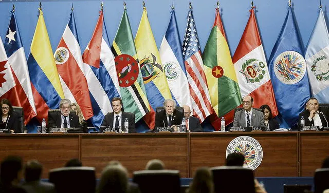 Debate. 34 delegaciones deliberaron en la asamblea. Foto: Gerardo Marín/La República