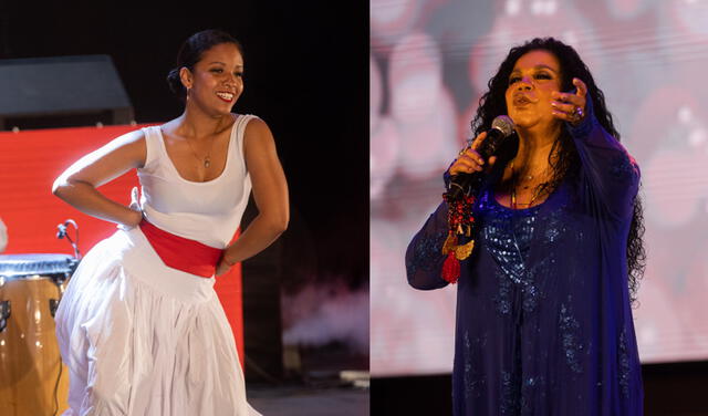 Eva Ayllón cantó su mejores temas en los 487 años de Lima. Foto: MML