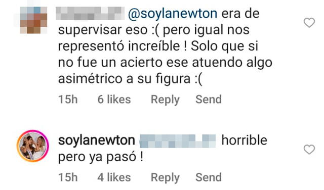 16.7.2022 | Comentario de Jessica Newton sobre el outfit de Nicola Roberto en el Mister Supranational 2022. Foto: captura Jessica Newton/Instagram