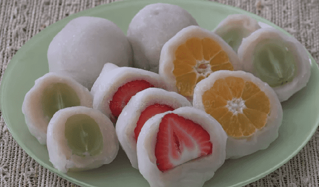 El daifuku es muy similar al mochi.