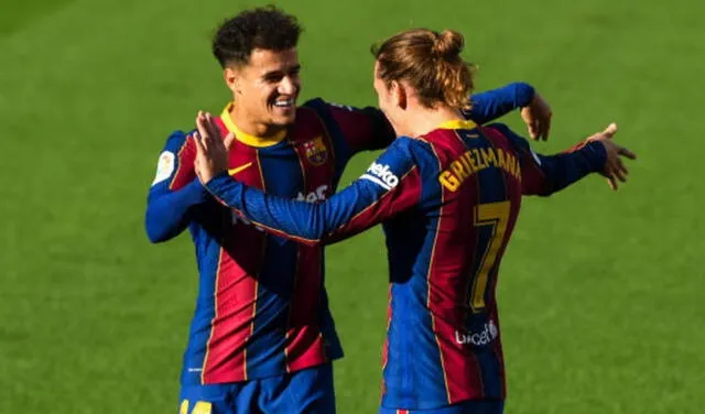 Griezmann y Coutinho no han tenido el rendimiento esperado, pero seguirían en club. Foto: Marca