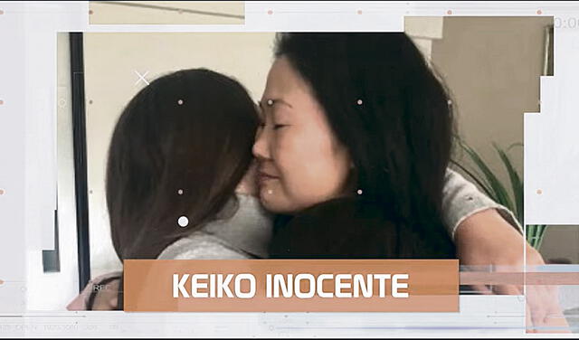 Lavado. Keiko Fujimori es acusada por delito de lavado, pero en video ya la proclaman inocente. Foto: difusión