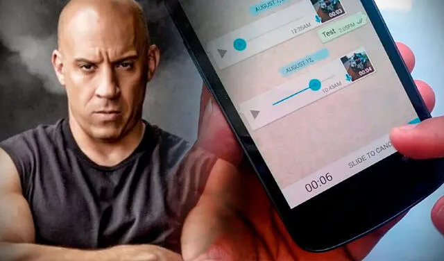 WhatsApp: ¿conoces el truco para enviar audios con la voz de Toretto de Rápidos y Furiosos?