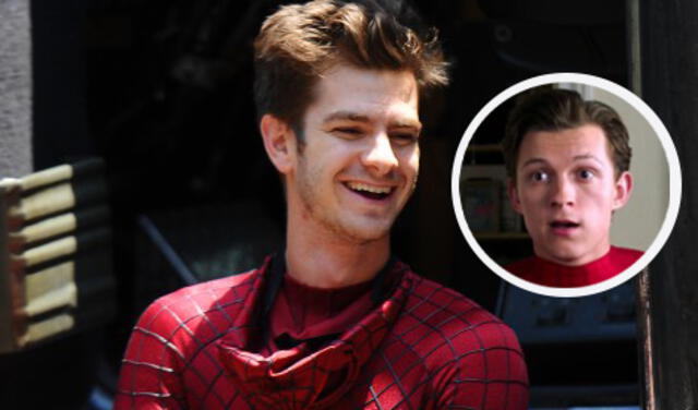 Andrew Garfield revela que Tom Holland le tenia celos en Spider-Man: no way home. Foto: composición/Sony Pictures/Marvel Studios