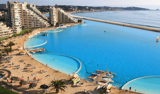 La piscina más grande de América Latina está ubicada en Chile