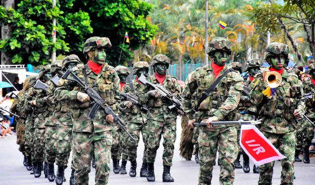 El Desfile Militar es una de las grandes tradiciones del 20 de julio en Ibagué
