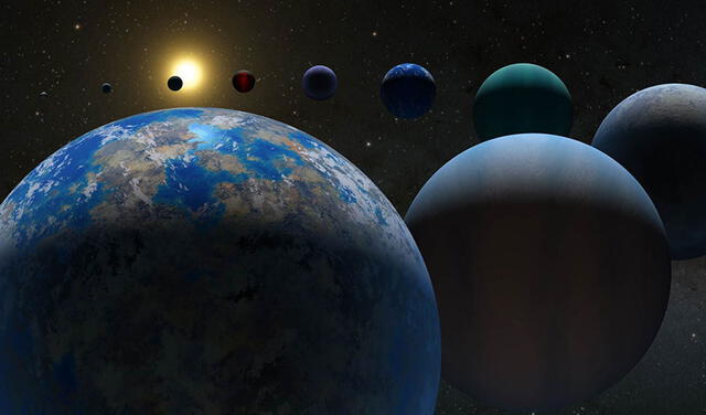 Se han encontrado exoplanetas de diversos tipos en nuestra galaxia. Imagen referencial: NASA.
