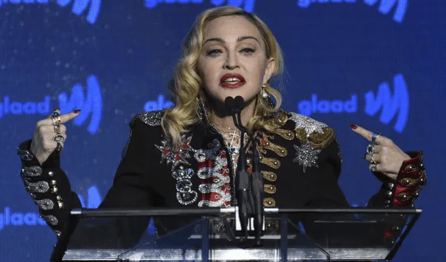 Madonna lanzo material especial en modo de protesta por conflicto entre Rusia y Ucrania. Foto: 20 minutos