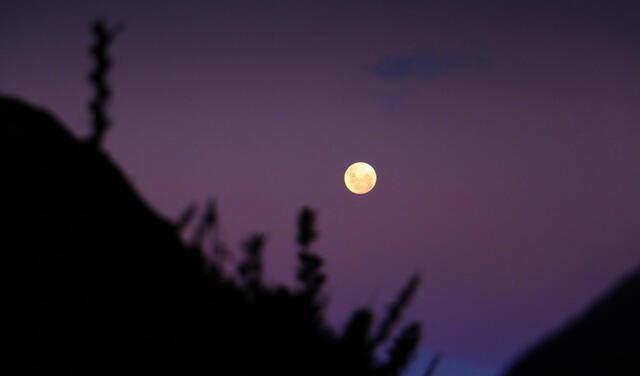 A la vista humana, la Luna rosa podrá ser apreciada durante tres noches seguidas, empezando desde  el 15 de abril. Foto: Pxhere