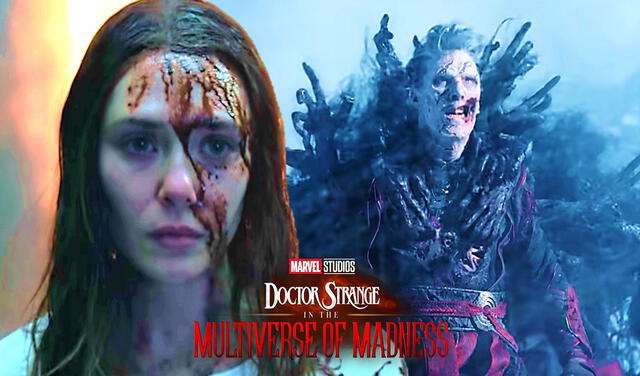 "Doctor Strange 2" mostrará el lado más terrorífico de Scarlet Witch, además de oscuras variantes de Stephen Strange. Foto: composición LR/captura de Marvel Studios