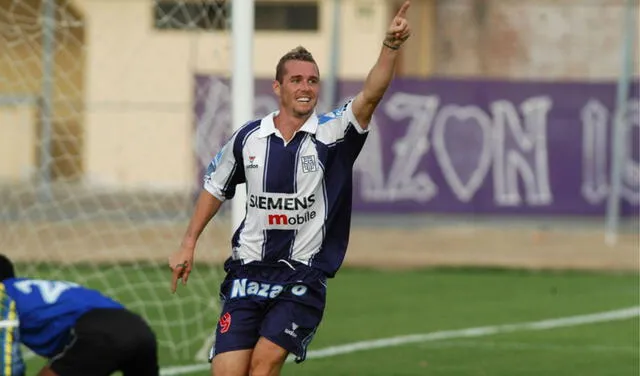 Nicolás Tagliani en la temporada 2003 con Alianza Lima. Foto: difusión