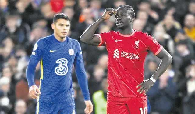 Chelsea Liverpool Thiago Silva Sadio Mané
