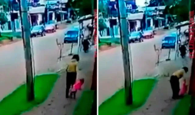 Detienen a mujer captada golpeando a su hija porque no quiso caminar: menor tuvo que ser internada
