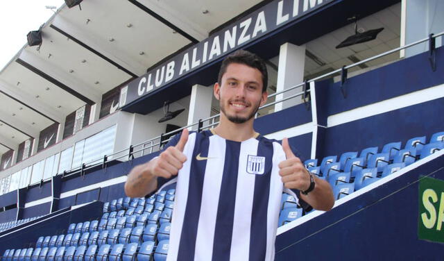 Marcello Ruiz llegó a Alianza Lima en el 2018. Foto: Alianza Lima