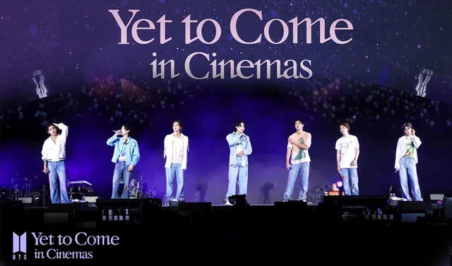 Yet to come en cines de México. Foto: BIGHIT