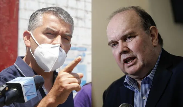 Guzmán y López Aliaga se verán las caras en el tercer grupo del debate del JNE. Foto: La República