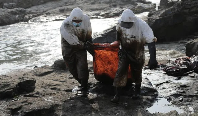 Los derrames de petróleo son uno de los efectos más temidos de cualquier accidente marítimo. Foto: Gerardo Marín/GLR