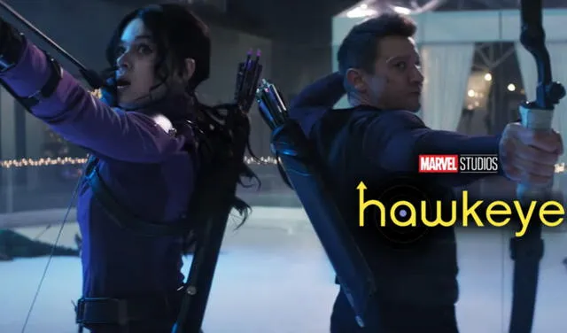 Hailee Steinfeld y Jeremy Renner intepretarán a Clint Barton y Kate Bishop en Hawkeye, la próxima serie de Disney Plus . Foto: composición/Marvel Studios