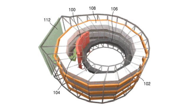 El sistema de disco magnético giratorio que integra el anillo. Foto: Samsung