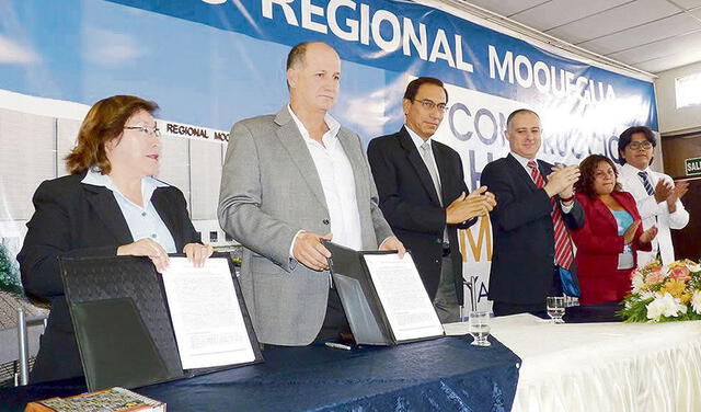 Martín Vizcarra Gobernador Moquegua ICCGSA