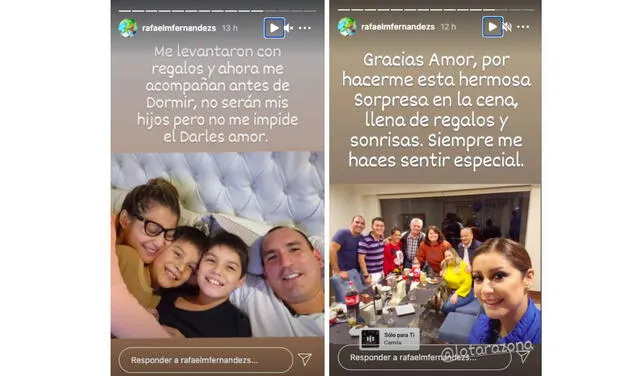 Rafael Fernández a hijos de Karla Tarazona: No serán míos, pero no me impide darles amor