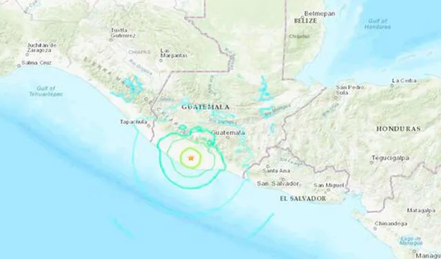 Fuerte sismo de magnitud 6,8 sacude Guatemala y causa alarma, pero no víctimas