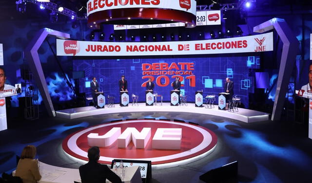 Último debate. Foto: Aldair Mejía/La República
