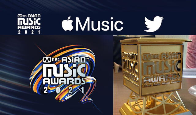 Mnet x Apple Music: esta plataforma también recogerá votos en los MAMA 2021. Foto: Mnet