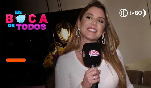 Alexandra Hörler condujo "En Boca de Todos" durante todo el 2017. Foto: América TV