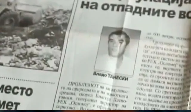 Vlado Taneski, el periodista y asesino en serie que publicaba sus crímenes en diarios de Kicevo