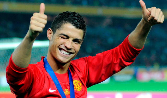 Cristiano Ronaldo ganó su primera Champions League con Manchester United. Foto: EFE