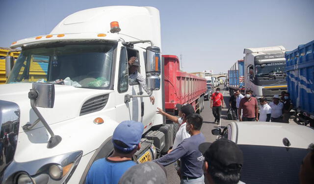 Transportistas señalaron que no tienen ningún acercamiento oficial con el Gobierno. Foto: La República / Rodrigo Talavera