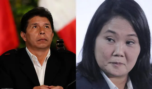 Pedro Castillo y Keiko Fujimori