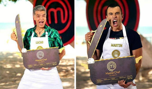 Luis Eduardo Arango y Martin Karpán entre los primeros eliminados en Masterchef celebrity Colombia. Foto: Instagram