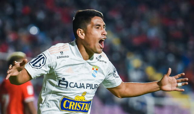 Irven Ávila marcó su tercer tanto en dos partidos. Foto: Sporting Cristal.