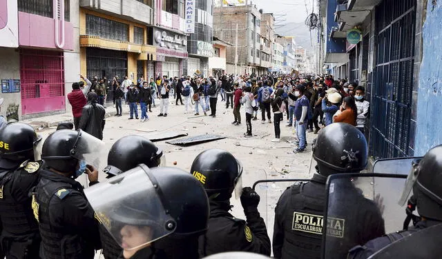 Protestas en Huancayo