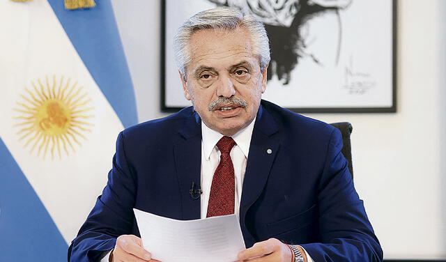 Mensaje. El presidente Fernández repudió el atentado. Foto: AFP
