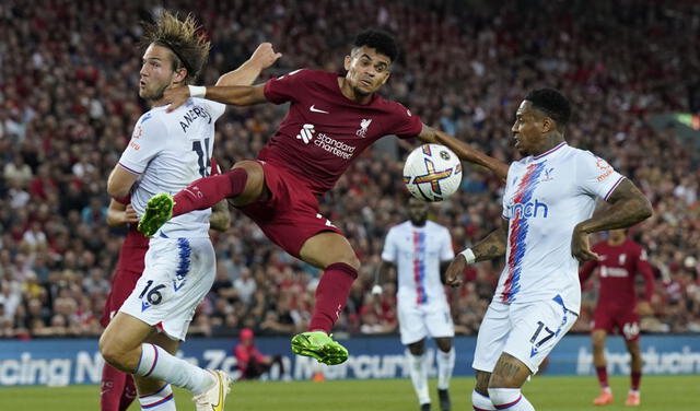 Liverpool y Crystal Palace juegan en Anfield. Foto: EFE