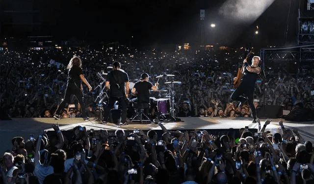 Metallica es una de las bandas estadounidenses de thrash metal​ más populares del mundo.
