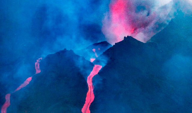 Volcán de La Palma: ordenan nueva evacuación de 800 personas ante el avance de la lava