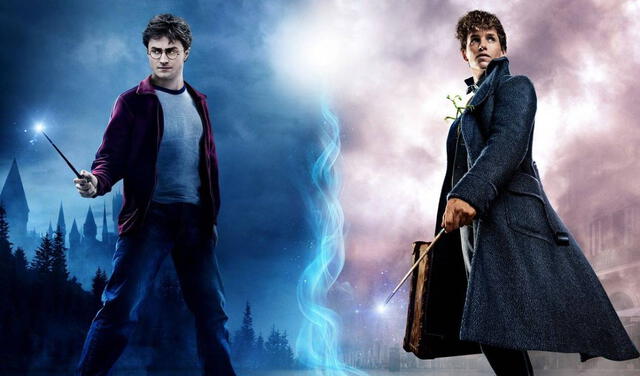 Harry Potter y Newt Scamander