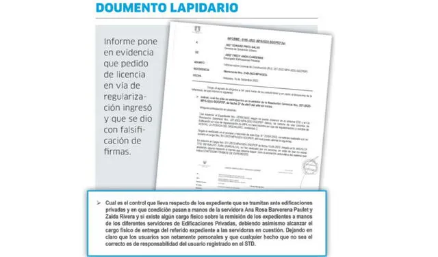Municipio de Arequipa: según informe pagan coima para obtener una resolución falsa