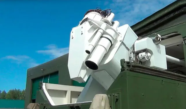 El sistema Peresvet está a disposición de la Fuerza Aeroespacial rusa. Foto: Ministerio de Defensa de Rusia