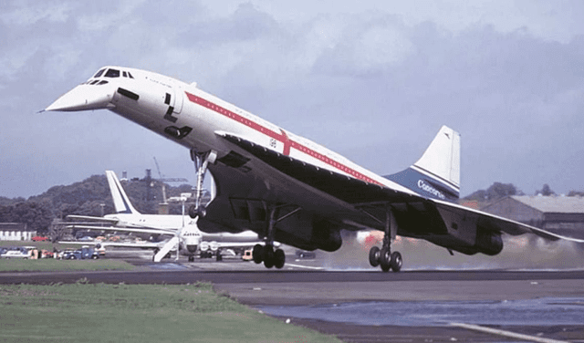 El avión Concorde dejó de realizar vuelos en 2003