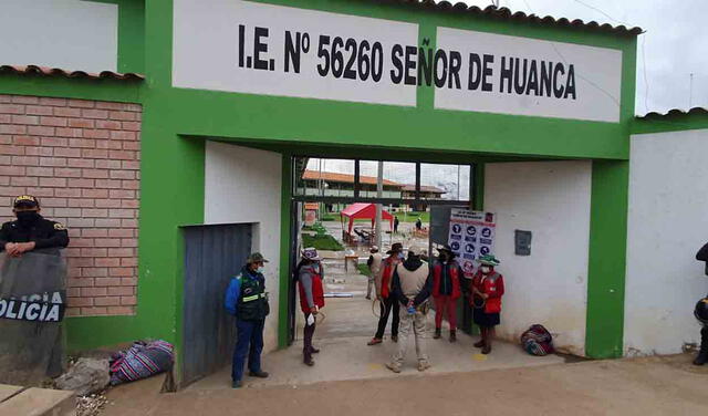 Reunión se realizará en I.E. Señor de Huanca. Foto: La República