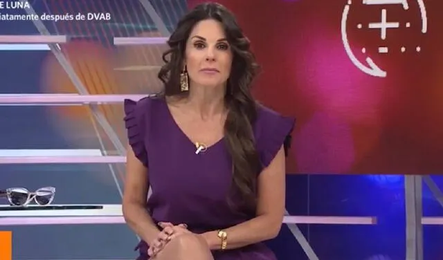 Rebeca Escribens se solidarizó con la complicada situación que vive Diana Sánchez. Foto: América TV