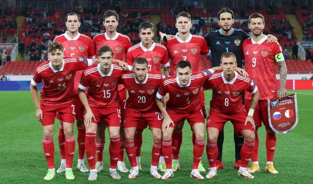 Rusia quedó segundo en el Grupo H de las Eliminatorias de Europa rumbo a Qatar 2022. Foto: selección rusa.