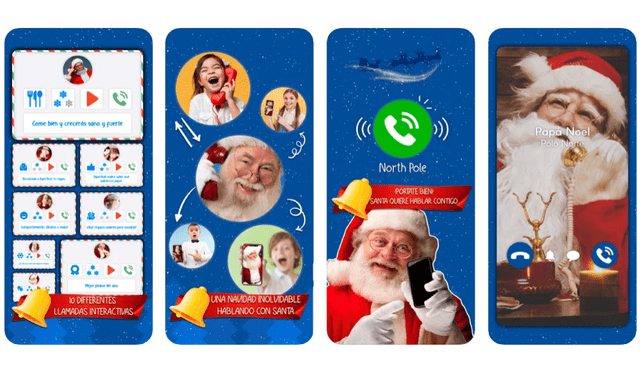 Aplicaciones para hablar con Santa